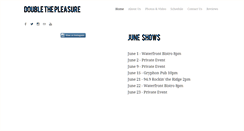 Desktop Screenshot of doublethepleasure.net