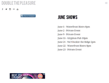 Tablet Screenshot of doublethepleasure.net